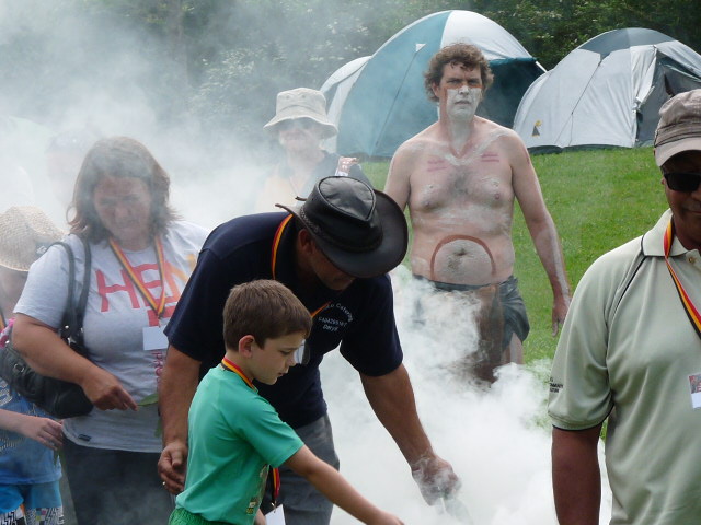 Community at Smoking Ceremony